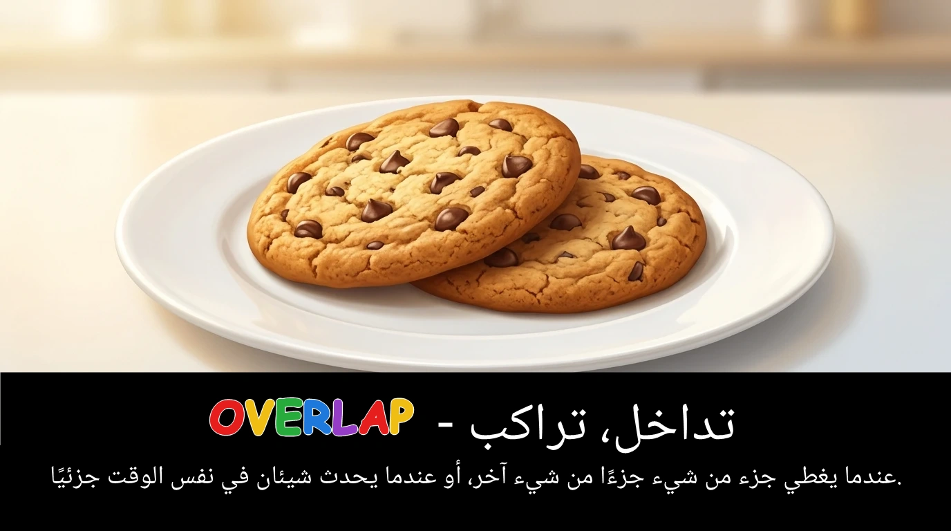 Arabic Illustration for overlap